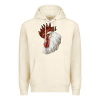 Tofu Leghorn Rooster Head Premium Hoodie - LillyAllenDesigns