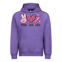 Tulip peace love cure breast cancer Urban Hoodie - MaliasSmallBusiness