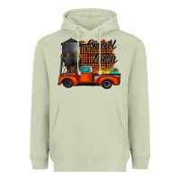 Matcha small town fall Heavyweight Hoodie - CowhideDigitalArt