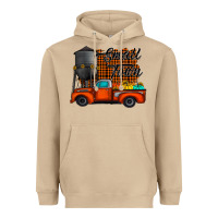 Mushroom small town fall Heavyweight Hoodie - CowhideDigitalArt