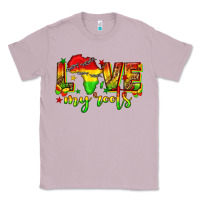 Lilac love my roots juneteenth Classic Tee - texasbilliewilder