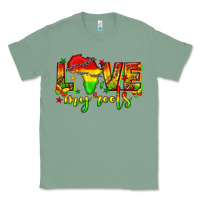 Sage love my roots juneteenth Classic Tee - texasbilliewilder