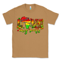 Toasted Coconut love my roots juneteenth Classic Tee - texasbilliewilder