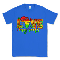 True Royal love my roots juneteenth Classic Tee - texasbilliewilder