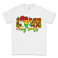 White love my roots juneteenth Classic Tee - texasbilliewilder