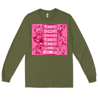 Army Green warrior breast cancer Long Sleeve Tee - RanaPortraitStore