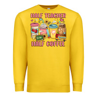 Lemon half teacher half coffee Premium Sweatshirt - JahusDesignShop