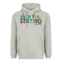 Moon Dust she is strong Heavyweight Hoodie - HRA Design Shop