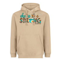 Mushroom she is strong Heavyweight Hoodie - HRA Design Shop