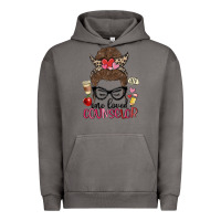 Pigment Tornado messy bun one loved counselor Urban Hoodie - MaliasSmallBusiness