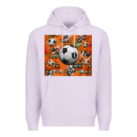 Lilac soccer aztec glitter tumbler Premium Hoodie - Jasminsmagicworld