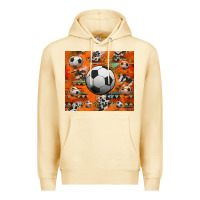 Pina Colada soccer aztec glitter tumbler Premium Hoodie - Jasminsmagicworld