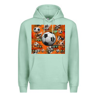 Seafoam soccer aztec glitter tumbler Premium Hoodie - Jasminsmagicworld