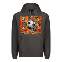 Smoke soccer aztec glitter tumbler Premium Hoodie - Jasminsmagicworld