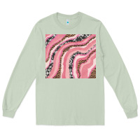Matcha valentines day watercolor Long Sleeve Tee - RanaPortraitStore