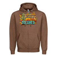 Chestnut desert dreamer Zipper Hoodie - Zillion Design Studio