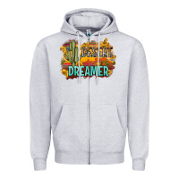 Heather Grey desert dreamer Zipper Hoodie - Zillion Design Studio