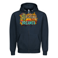 Navy desert dreamer Zipper Hoodie - Zillion Design Studio
