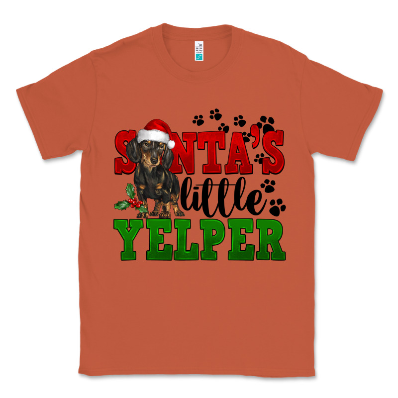 Santa's Little Yelper Classic Tee by FaDigitalArtStudio | Teevron
