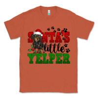 Copper Santa's Little Yelper Classic Tee - FaDigitalArtStudio