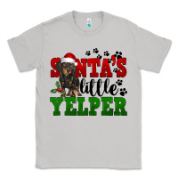 Moon Dust Santa's Little Yelper Classic Tee - FaDigitalArtStudio