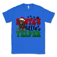 True Royal Santa's Little Yelper Classic Tee - FaDigitalArtStudio