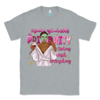 Heather Grey make yourself a priority today and everyday Classic Tee - texasbilliewilder