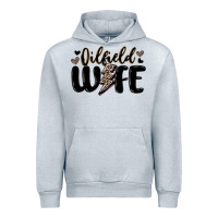 Heather Grey oilfield wife Urban Hoodie - MaliasSmallBusiness