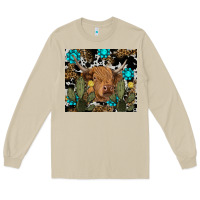Mushroom western cow Long Sleeve Tee - RanaPortraitStore