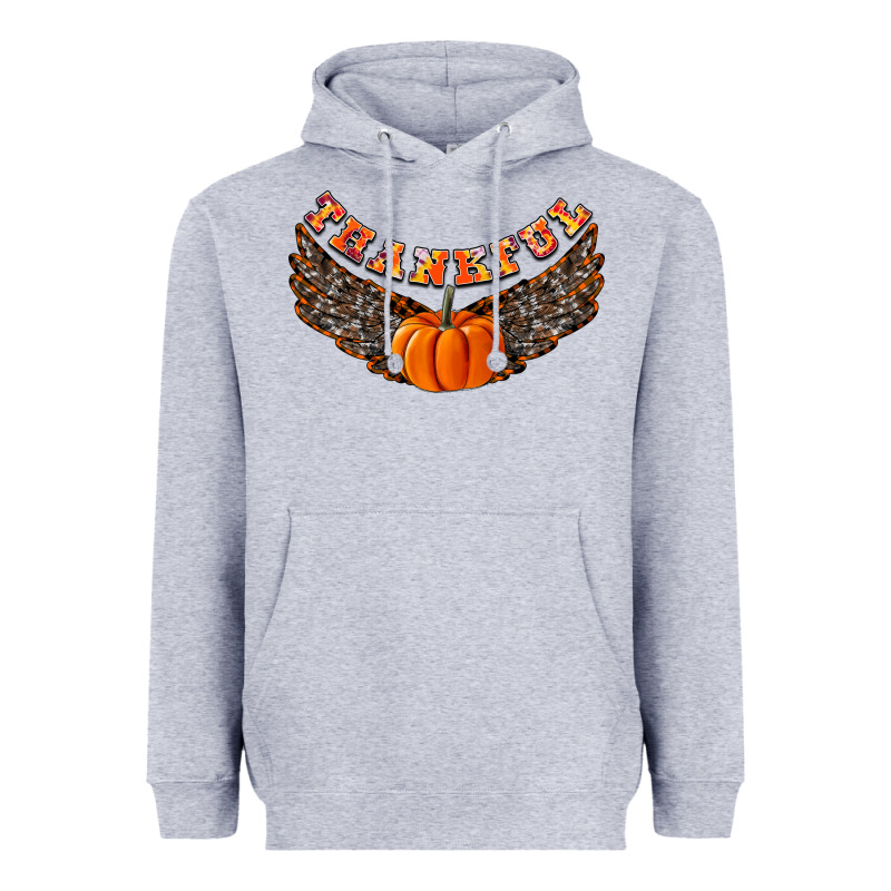 Thankful Heavyweight Hoodie by CowhideDigitalArt | Teevron
