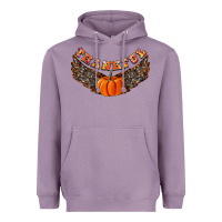 Lavender Thankful Heavyweight Hoodie - CowhideDigitalArt