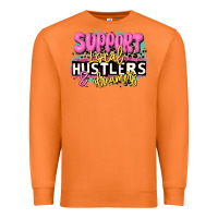 Carrot support local hustlers and dreamers Premium Sweatshirt - JahusDesignShop