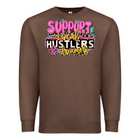 Chestnut support local hustlers and dreamers Premium Sweatshirt - JahusDesignShop