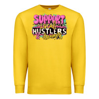 Lemon support local hustlers and dreamers Premium Sweatshirt - JahusDesignShop