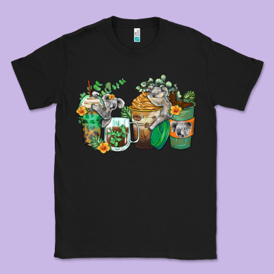 Classic Tee koala coffee cups