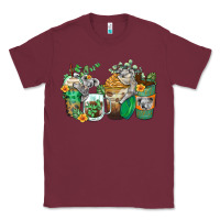 Burgundy koala coffee cups Classic Tee - Zillion Design Studio