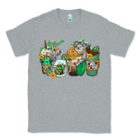 Heather Grey koala coffee cups Classic Tee - Zillion Design Studio
