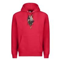 Cardinal cream legbar rooster Premium Hoodie - LillyAllenDesigns