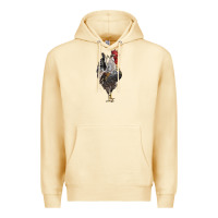 Pina Colada cream legbar rooster Premium Hoodie - LillyAllenDesigns