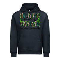 Navy in june we wear green scoliosis awareness Urban Hoodie - MaliasSmallBusiness
