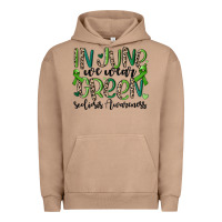 Pigment Burro in june we wear green scoliosis awareness Urban Hoodie - MaliasSmallBusiness