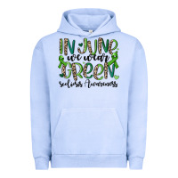 Pigment Grape Ice in june we wear green scoliosis awareness Urban Hoodie - MaliasSmallBusiness