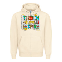 Sandshell teach love inspire Zipper Hoodie - texasbilliewilder
