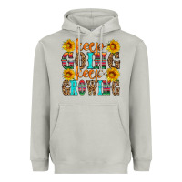 Moon Dust keep going keep growing Heavyweight Hoodie - HRA Design Shop