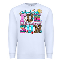 White school was  fun but its time for some  sun Premium Sweatshirt - AdoDesignShop