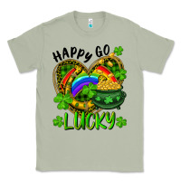 Matcha Happy Go Lucky Pot Of Gold And Rainbow Heart Classic Tee - RanaPortraitStore