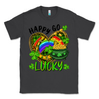 Smoke Happy Go Lucky Pot Of Gold And Rainbow Heart Classic Tee - RanaPortraitStore