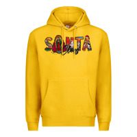 Lemon santa claus lady of guadalupe Premium Hoodie - Jasminsmagicworld