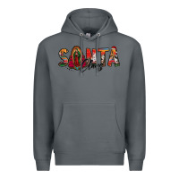 Rock santa claus lady of guadalupe Premium Hoodie - Jasminsmagicworld