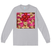 Moon Dust valentines day teddy bear tumbler Long Sleeve Tee - RanaPortraitStore